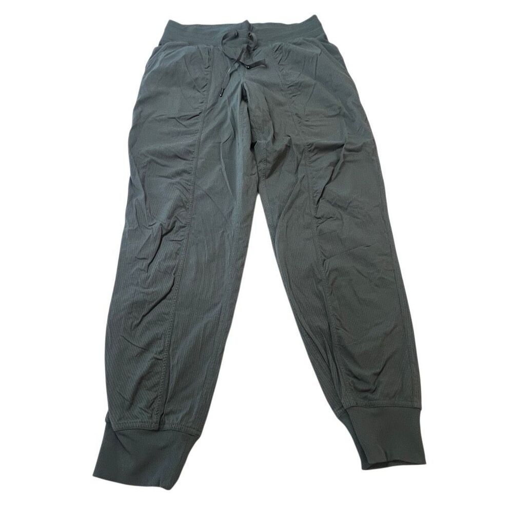 Lululemon Women's Dance Studio Mid Rise Drawstring Jogger Dark Olive Size 8